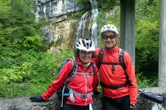 Wasserfall-am-Lago-di-Molveno