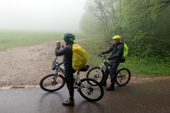 Das Regenzeug macht sich bezahlt