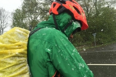 Und jetzt auch noch Schnee mit starkem Wind